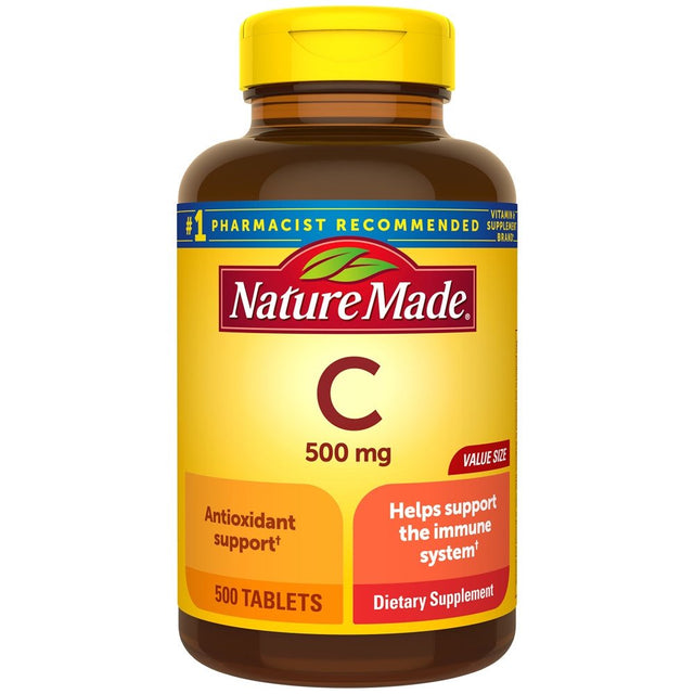 Nature Made Vitamin C -- 500 Mg - 500 Tablets