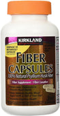 Kirkland Signature Psyllium Fiber Capsules 360 Capsules - 2 Pack