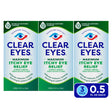 Clear Eyes Maximum Itchy Eye Relief Lubricant Eye Drops, 0.5 Fl Oz, Pack of 3