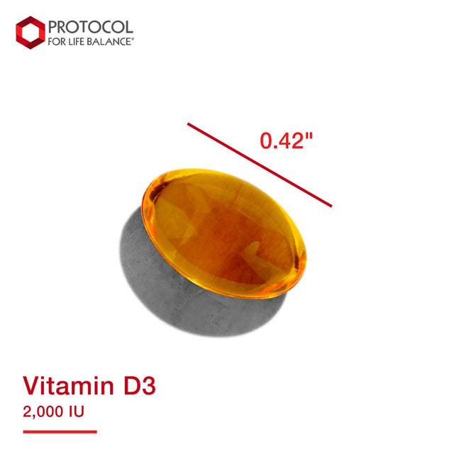 Protocol for Life Balance Vitamin D3 2,000 IU - 120 Softgels