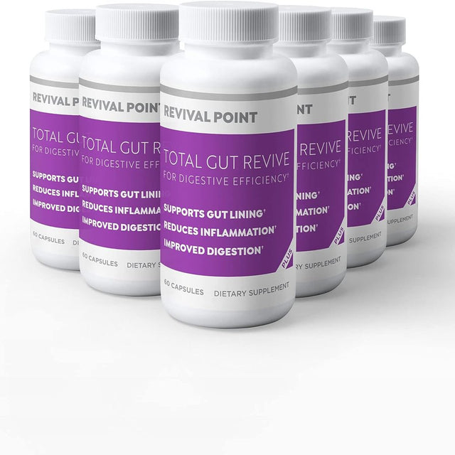 Leaky Gut Repair & Digestive Health Supplement for Women & Men Revival Point 360 Count