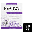 Peptiva 26 Billion CFU Probiotic and Sleep Support - Clinically Validated Multi-Strain Probiotic - Lactobacillus and Bifidobacterium, Melatonin, 30Ct