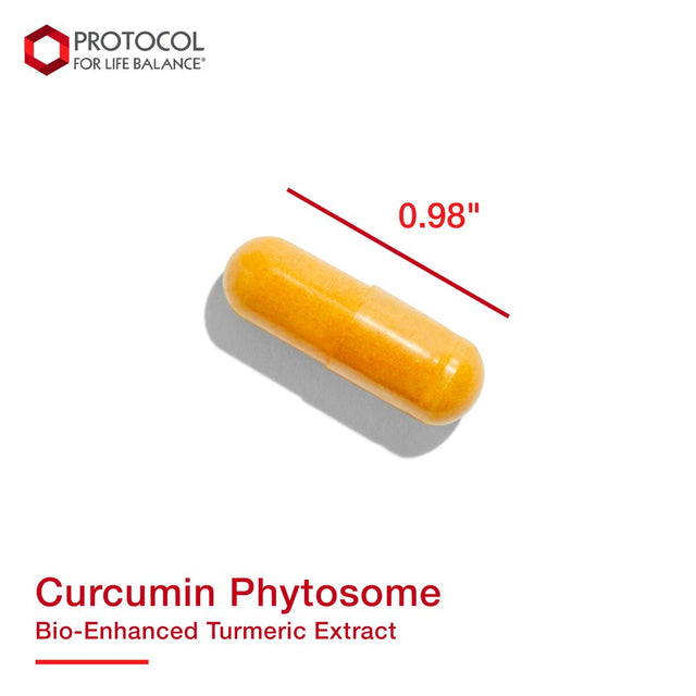 Protocol for Life Balance Curcumin PC 500 Mg - for Joints - 60 Veg Caps