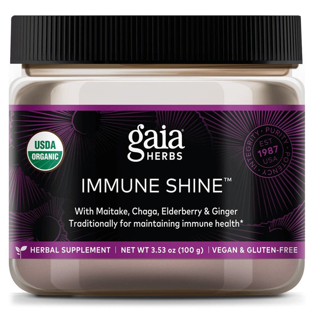 Gaia Herbs Immune Shine Herb Powder -- 3.53 Oz