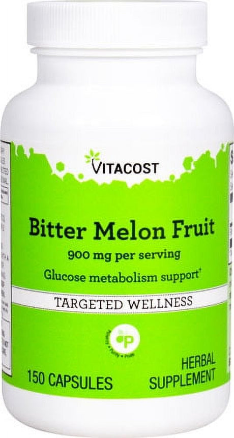 Bitter Melon Fruit -- 900 Mg per Serving150 Capsules