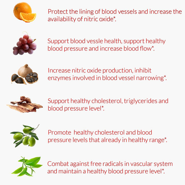 Upnourish Beet Root Powder High Blood Pressure Supplement - Beet Juice Nitric Oxide Blood Flow Heart Health Support - Hawthorn Berry Olive Leaf Potassium Magnesium Citrulline Aged Garlic 38 Servings