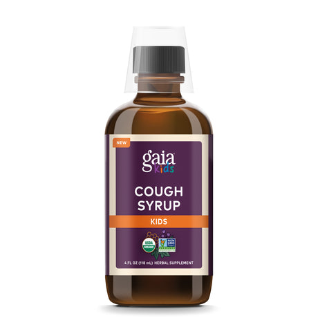 Gaia Herbs Gaiakids Cough Syrup - Cough Medicine - 4 Fl Oz