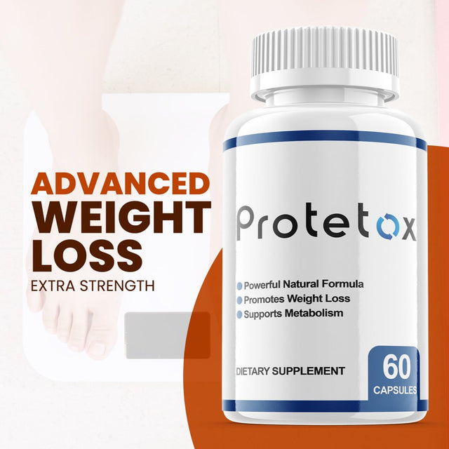 (2 Pack) Protetox - Keto Weight Loss Formula - Energy & Focus Boosting Dietary Supplements for Weight Management & Metabolism - Advanced Fat Burn Raspberry Ketones Pills - 120 Capsules