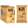 Kize Keto Energy Bar, 1G Sugar, 4G Net Carbs, 8G Plant Based Protein, Peanut Butter Cookie, Vegan, Gluten Free, Low Sugar, Low Carb, Non-Gmo, Soy Free, Mission Based, Made in the USA (10 Count)