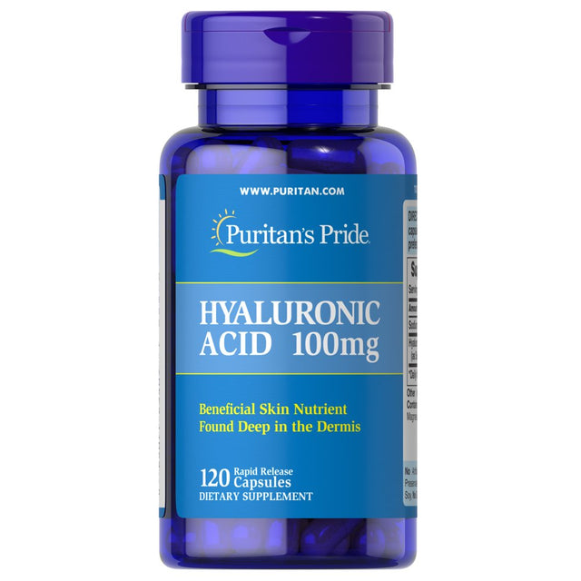 Hyaluronic Acid 100 Mg-120 Capsules by Puritan'S Pride