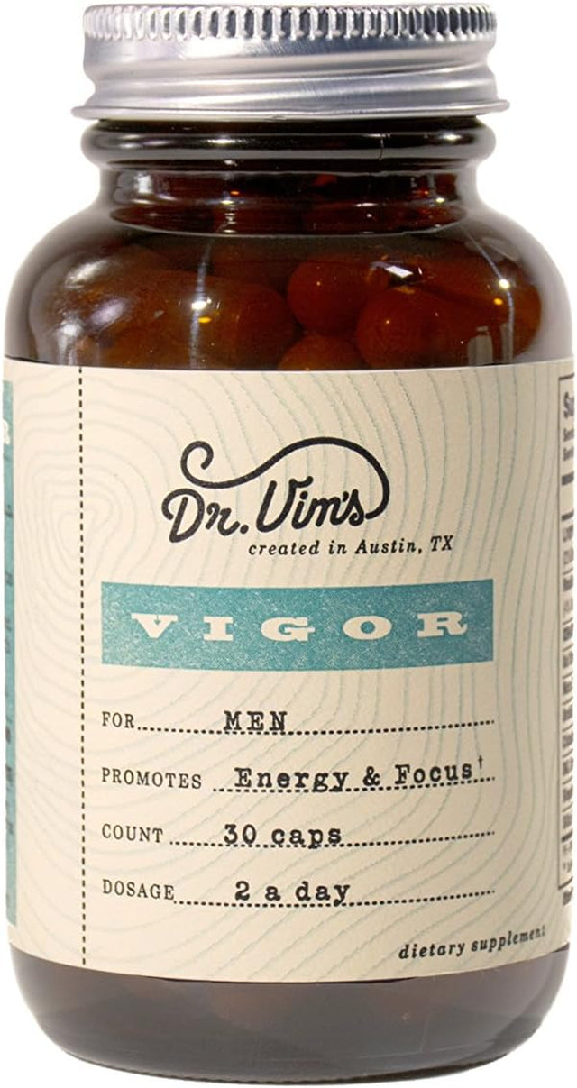 Dr. Vim'S Vigor & Yinergy (His and Hers Adaptogen Formulas for Men & Women) Increase Energy & Focus - Reduce Stress & Fatigue