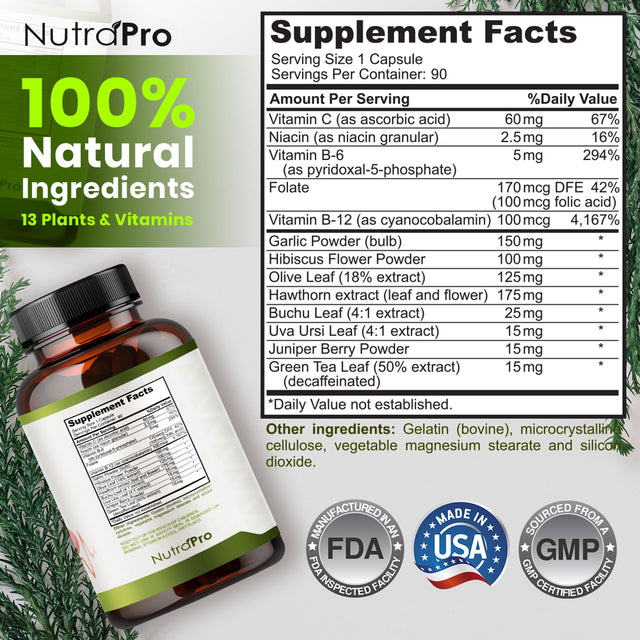 Heart Health BP Support Supplement - Support Blood Pressure & Healthy Circularity.