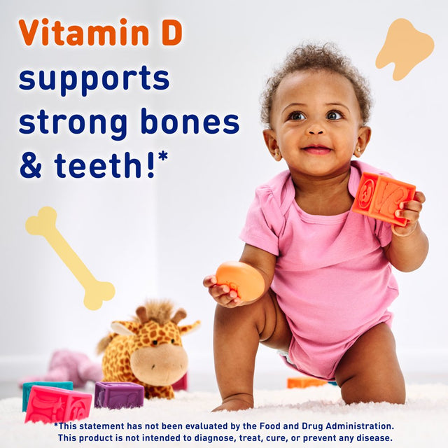 Enfamil D-Vi-Sol Vitamin D Drops for Infants, Supports Strong Bone Health, 50 Ml Dropper Bottle