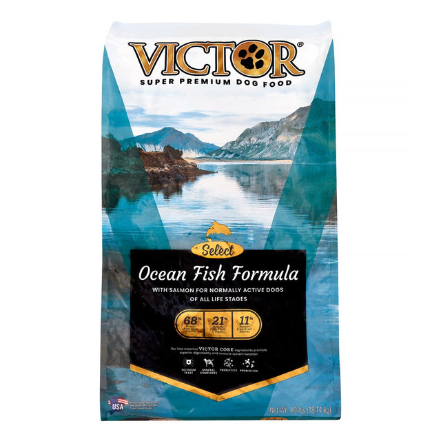 Victor Select Ocean Fish Dry Dog Food, 40 Lb