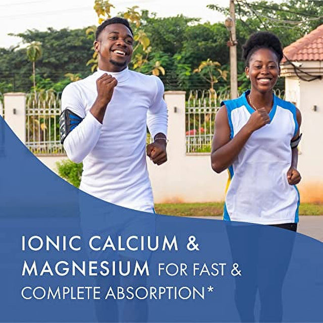 Ionic Fizz Calcium plus by Pure Essence - Perfect Calcium/Magnesium Ratio with Vitamin A, B, C, D and Potassium Strong Bones - Orange Vanilla - 14.82 Oz