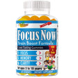 Focus Now Kids Brain Memory and Focus Supplements, Brain Booster Gummy Vitamins with Omega 3 for Teens & Youth 60Ct by Therefore