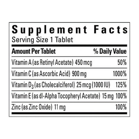 Nature Made Super C with Vitamin D3 and Zinc, 200 Tablets