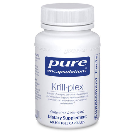 Pure Encapsulations Krill-Plex | Supports Menstrual Comfort, Heart Health, Joint Support, Cognitive Function and Skin Health | 60 Softgel Capsules