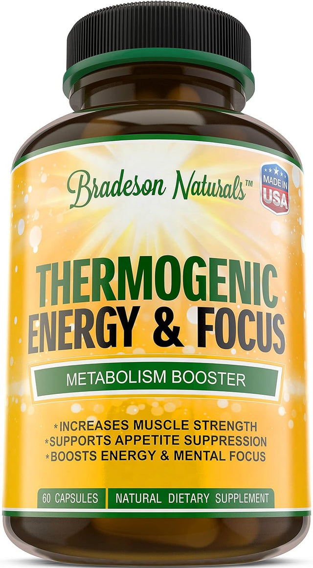 Men'S Multivitamin + Thermogenic Energy & Focus, 2 Bottles Bundle. Improves Cardiovascular & Prostate Health. Antioxidant & Natural Energizer + 2 Months Supply Thermogenic with Green Tea Extract Raspb