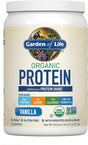 XPIWHTOW Garden of Life Organic Protein Shake Powder, Vanilla Flavor