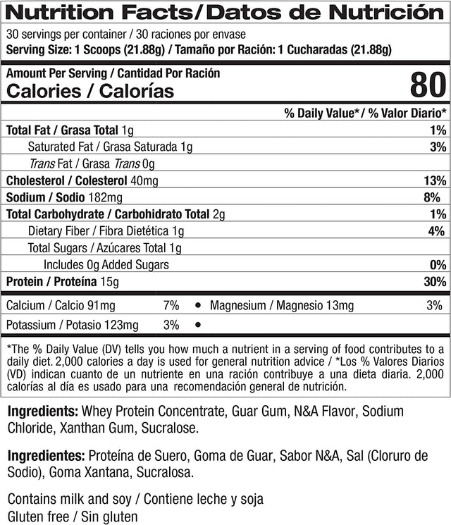 Yes You Can! Whey Protein Powder, High Protein Snack, Gluten-Free Protein Powder Contains Iron and Vitamin D, Protein Shake Powder for On-The-Go Filling Snacks - (Vanilla)