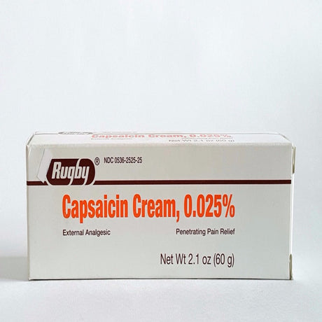 Major Capsaicin Cream 0.025% 60GM 00536252525 EACH