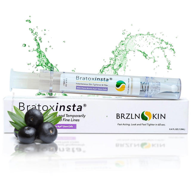 Bratoxin Age Reversal Natural Smoothing Serum for Wrinkle Smoothing Skin Firmness Elasticity 12 Ml