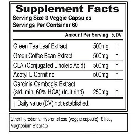 EVL LEANMODE Weight Loss Support - Non-Stimulant Metabolism Support and Appetite Support for Men and Women - Lean Mode with Green Coffee Bean, Green Tea, CLA, Carnitine, Garcinia Cambogia, Diet Pills