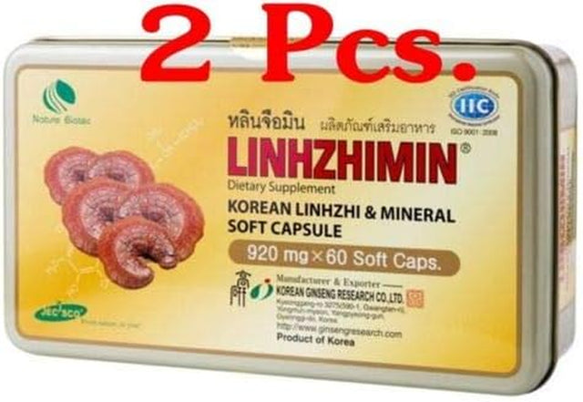 2 Box Health Ganoderma Linhzhimin Nourish the Body Lingzhi Mushroom Red.