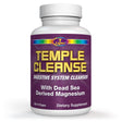 Temple Cleanse Magnesium Oxygen Based Colon Cleanse Detox Relieves Occasional Constipation with No Gas or Bloating - 120 Capsules