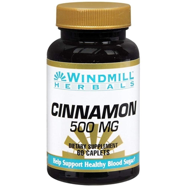 Cinnamon Capsules 500 Mg Windmill - 60 Ea