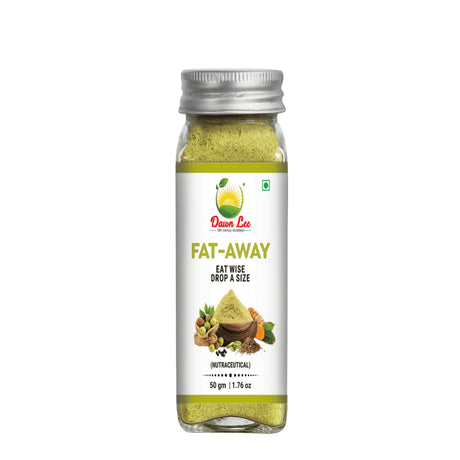 Dawn Lee Fat Away | No Added Sugar Fat Burning Herbal Drink | Natural Fat Burn Remedy 1.7 Oz 50 G | Fat Controlling Herb