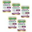 Nature'S Bounty Ultra Strength Probiotic 10 Capsules for Digestive Health, 30 Count - Pack of 5