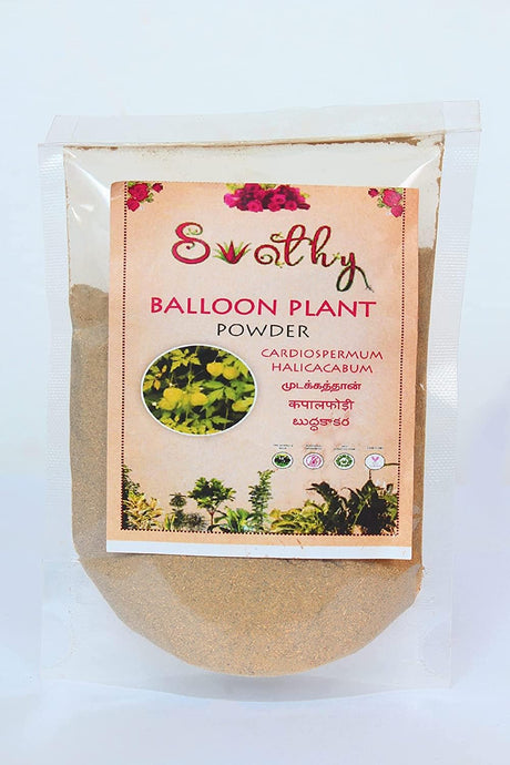 SWATHY Naturals : Mudakathan Powder 50G/முடக்கத்தான்/Balloon Plant/Cardiospermum Halicacabum/Mudakathan