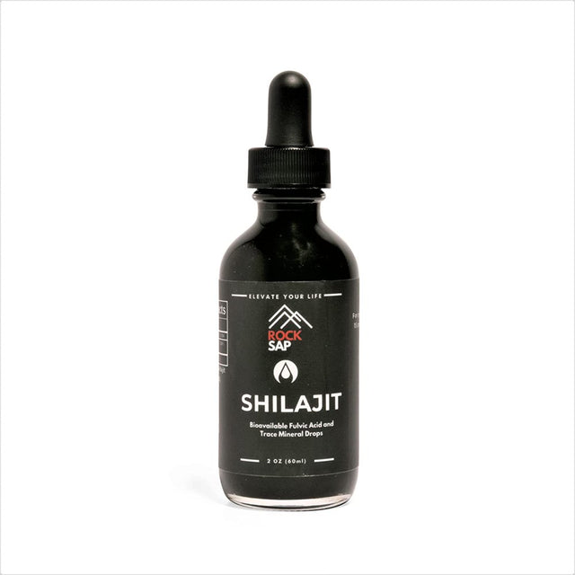 Rocksap - Himalayan Shilajit Mineral Drops, Natural Trace Minerals Supplement & Fulvic Acid Complex, Magnesium, Zinc and More | Natural Shilajit Resin Multimineral Supplement