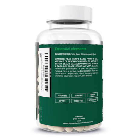 Bone Boost Bone Health Supplement - Bone Support and Calcium Supplement with Vitamin D 3, K2, Cissus Quadrangularis | Essential Elements for Bone Strength - 90 Capsules (30 Day Supply)