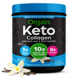 Orgain Keto Hydrolyzed Collagen Protein Powder with MCT Oil, Vanilla, 10G Collagen, 0.88 Lb