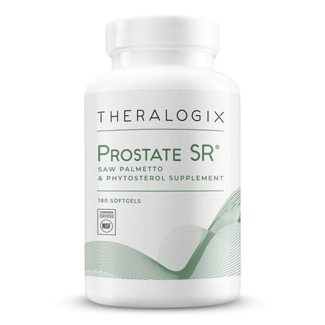 Theralogix Prostate SR Saw Palmetto & Beta-Sitosterol Supplement, 180 Softgels