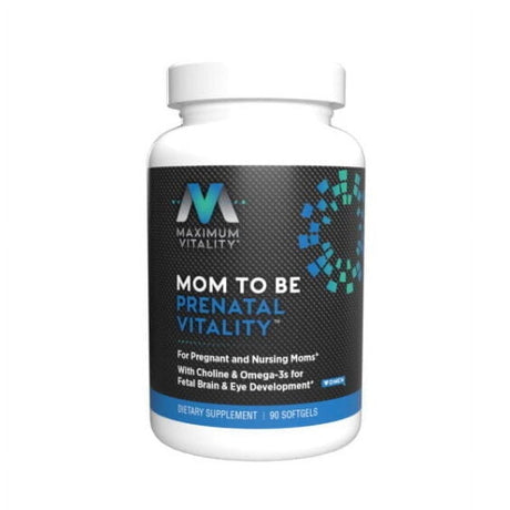 Mom to Be Prenatal Vitality™ Multi-Vitamin for Women with Omega-3S ; Maximum Vitality