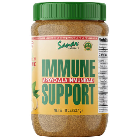 Immune Support Flaxseed, Fiber Mix and Omega 3 Supplement Energy Booster and Digestive Support, 8 Oz