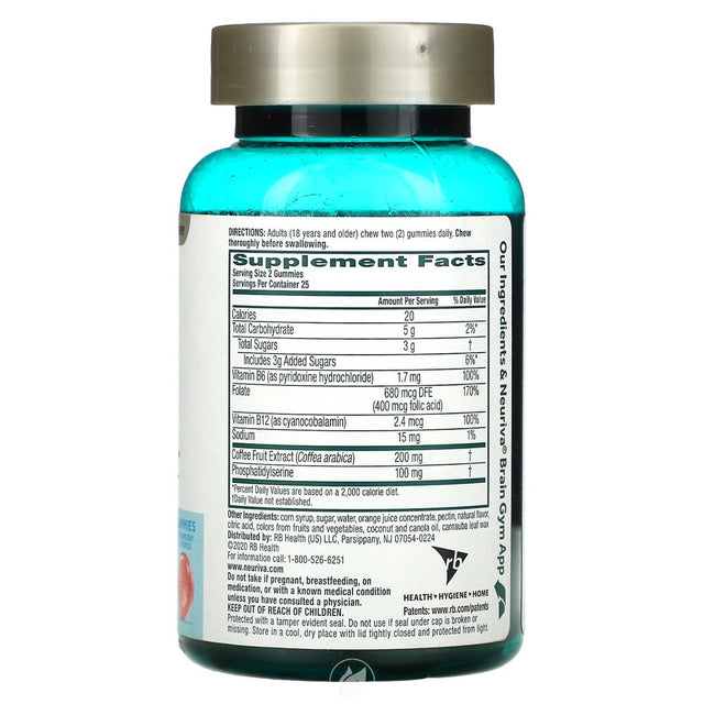 Neuriva Neuriva Brain Performance plus Gummies 50 Gummy