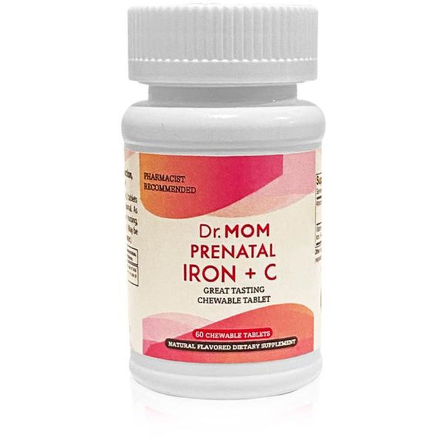 Dr. MOM Prenatal Iron + Vitamin C Supplement