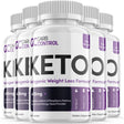 Carb Control Keto - Ketogenic Weight Loss - Energy & Focus Boosting Dietary Supplements for Weight Management & Metabolism - Advanced Fat Burn Raspberry Ketones Pills - 300 Capsules (5 Pack)