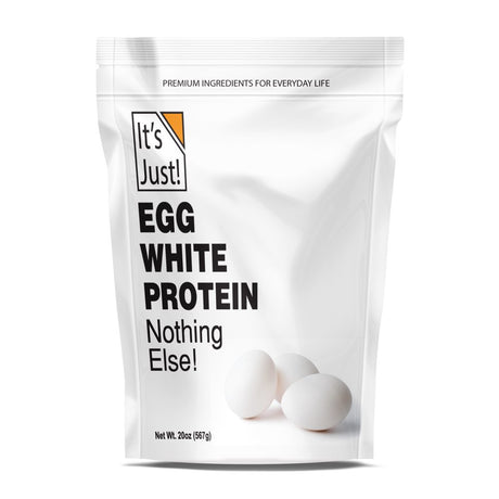 It'S Just - Egg White Protein Powder, Dried Egg Whites Protein, Meringue Ingredient, Non-Gmo, USA Farms, Unflavored (20Oz)