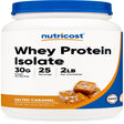 Nutricost Whey Protein Isolate Powder (Salted Caramel) 2LBS