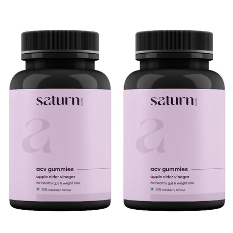 Saturn ACV for Women Improves Digestive & Gut Health -30 Gummies (Pack of 2)