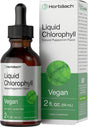 Liquid Chlorophyll | 2 Oz | Natural Peppermint Flavor | by Horbaach