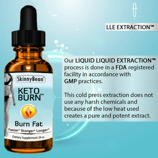 Skinnybean Keto Burn Diet Drops, 2 Fl Oz