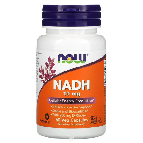 Now Foods NADH 10 Mg - 60 Vcaps