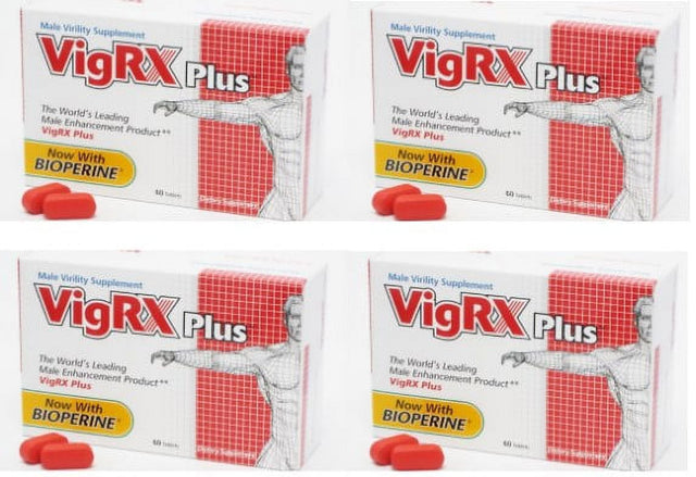 Vigrx plus - 4 Month Supply - 60 Capsules; Oral Herbal Supplement